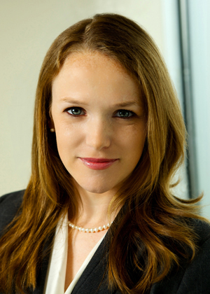 Emily A. Burrows, Member of Bass, Berry & Sims PLC seen in a formal office outfit
